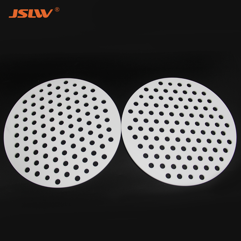 Corrosion Resistant PTFE Filter Plate, Perforated Circular Plate, Uniformly Perforated