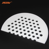 Brand New PTFE Baffle Plate, High Temperature And Corrosion-resistant Semi-circular Sieve Plate