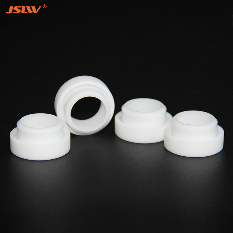 Processing Customized White PTFE Retainer Ring Gasket
