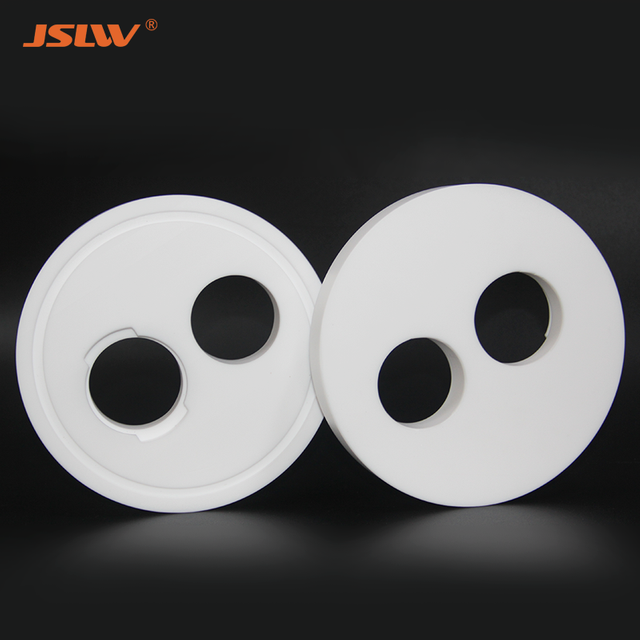 High And Low Temperature Resistant PTFE Perforated Customized Circular Plate