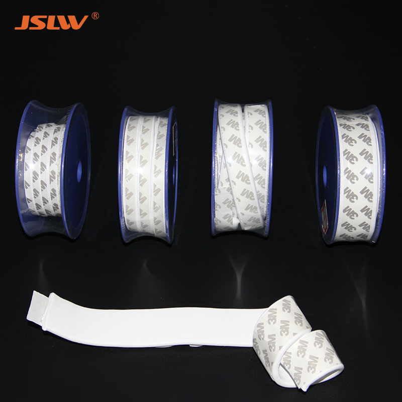 White Expanded PTFE Elastic Tape with Self-adhesive Properties