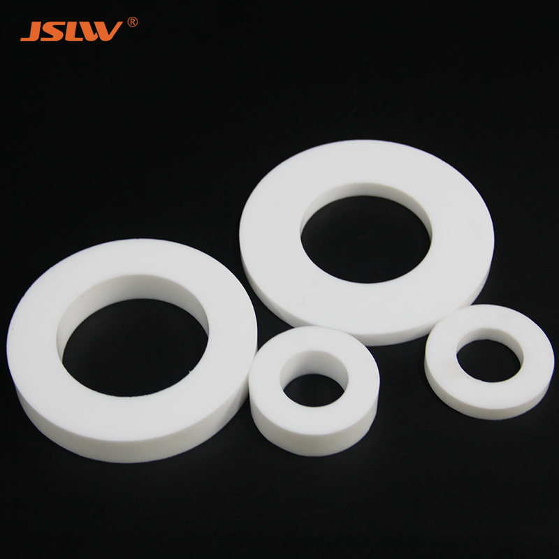 PTFE Gasket, Custom Processed PTFE Adjustment Block, Flat Gasket, PTFE Accessories