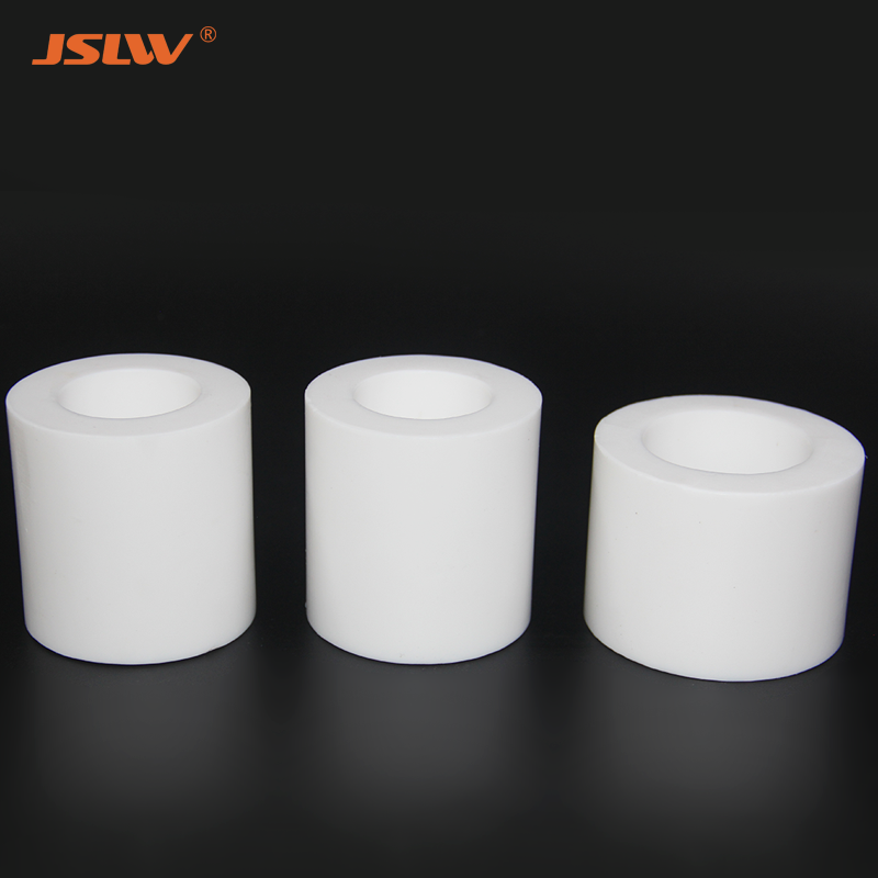 PTFE Molded Tube, White PTFE Hollow Rod Sleeve