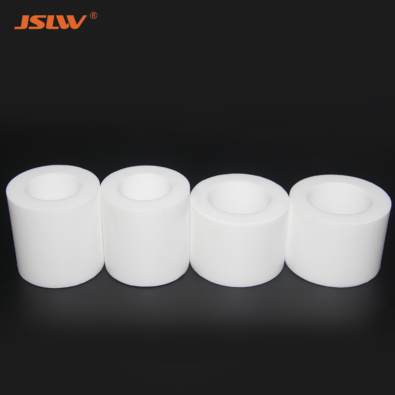 PTFE Molded Tube, White PTFE Hollow Rod Sleeve