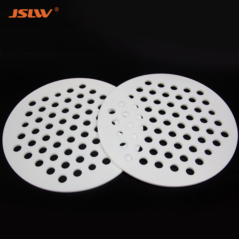 Corrosion Resistant PTFE Filter Plate, Perforated Circular Plate, Uniformly Perforated