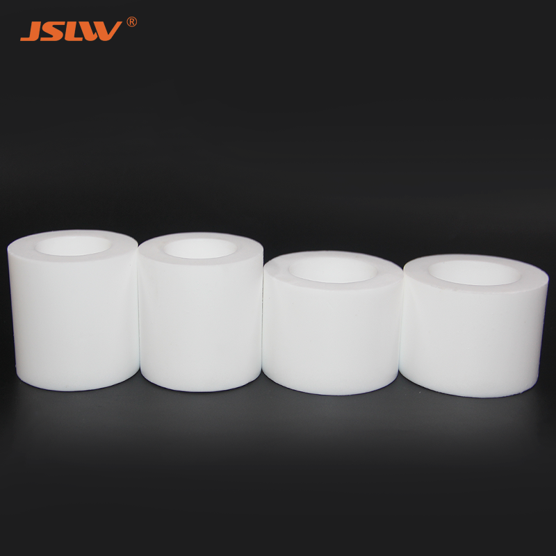 PTFE Molded Tube, White PTFE Hollow Rod Sleeve